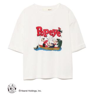 リリーブラウン(Lily Brown)のkota様Lily Brown POPEYE(R)Tシャツ LWCT181203(Tシャツ(半袖/袖なし))