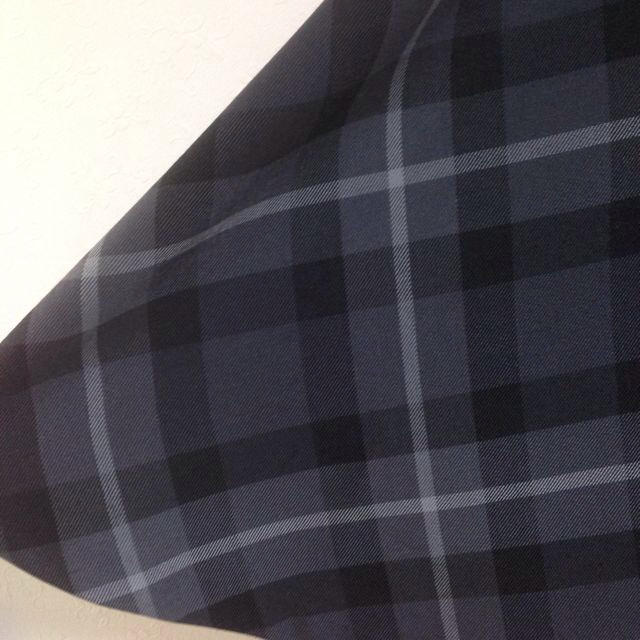 GU(ジーユー)のチェックミディフレアスカート♡ レディースのスカート(ひざ丈スカート)の商品写真