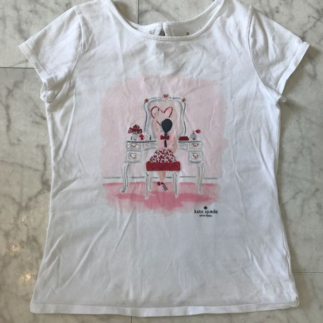 kate spade new york(ケイトスペードニューヨーク)のケイト スペード のTシャツ 140 キッズ/ベビー/マタニティのキッズ服女の子用(90cm~)(その他)の商品写真