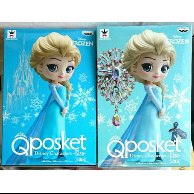 Qposket アナと雪の女王 フィギュア エルサ アナ雪 ディズニー セット | フリマアプリ ラクマ