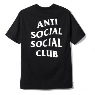 シュプリーム(Supreme)のanti social social club 黒 L 未開封 アンチ ASSC(Tシャツ/カットソー(半袖/袖なし))