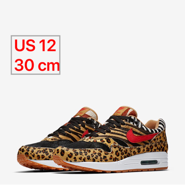 30 atmos NIKE AIR MAX 1 DLX ANIMALPACK