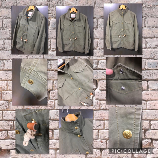 Levi's(リーバイス)のLEVI'S ミリタリージャケット XS〜M 価格\11880込  美品 レディースのジャケット/アウター(ミリタリージャケット)の商品写真