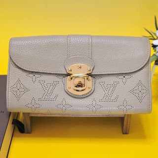 ルイヴィトン(LOUIS VUITTON)のくこ様専用 ルイヴィトン ポルトフォイユ・イリス サーブル 長財布 マヒナ(財布)