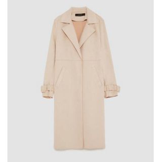 ザラ(ZARA)のZARA スエード加工素材トレンチコート(トレンチコート)