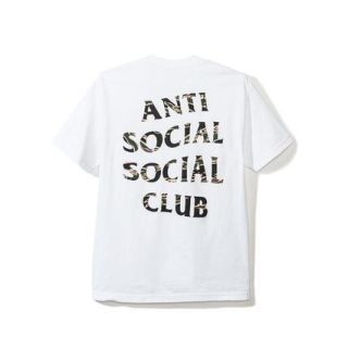 シュプリーム(Supreme)のanti social social club 白 L 新品未開封 ASSC(Tシャツ/カットソー(半袖/袖なし))