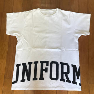 ユニフォームエクスペリメント(uniform experiment)のユニフォームエクスペリメント UNIFORM BIG TEE Tシャツ(シャツ)