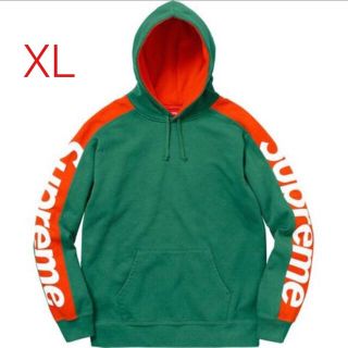 シュプリーム(Supreme)の【XL】  Sideline Hooded Sweatshirt 緑(パーカー)