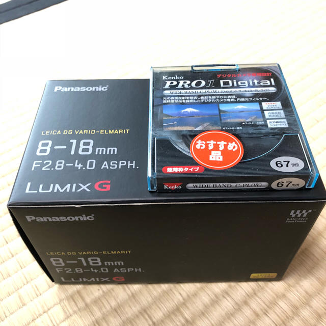 2023年最新入荷 パナソニックLEICA 超広角ズームレンズ 8-18mm 交換レンズ｜Panasonic PLフィルターセット  8-18mm/F2.8-4.0 カメラ