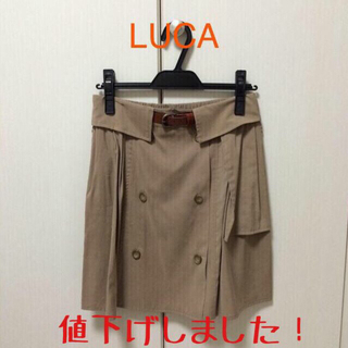ルカ(LUCA)のLUCA トレンチスカート(ひざ丈スカート)