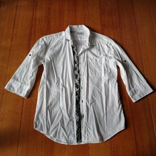 メンズビギ(MEN'S BIGI)のメンズビギ MEN'S BIGI メンズシャツ 5分丈シャツ メンズアウター(シャツ)