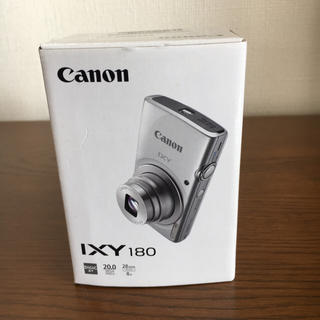 キヤノン(Canon)のキャノン   IXY  180           シルバー(コンパクトデジタルカメラ)