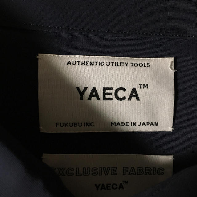 YAECA(ヤエカ)の【カフェ様専用】YAECA コーチシャツ17ss 即完売 メンズのジャケット/アウター(ナイロンジャケット)の商品写真