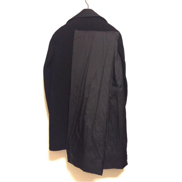 Rick Owens(リックオウエンス)のRick Owens 新品 定価40万 リックオウエンス Pコート46 メンズのジャケット/アウター(ピーコート)の商品写真