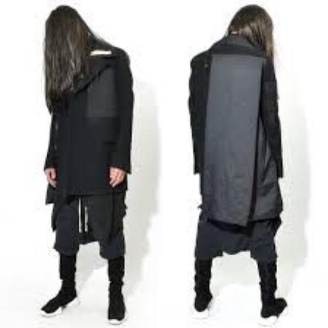 Rick Owens(リックオウエンス)のRick Owens 新品 定価40万 リックオウエンス Pコート46 メンズのジャケット/アウター(ピーコート)の商品写真