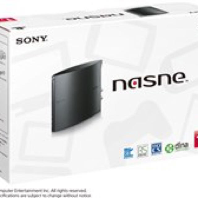 【新品未開封】nasne(ナスネ) CUHJ-15004 [1TB] ブラック エンタメ/ホビーのゲームソフト/ゲーム機本体(その他)の商品写真