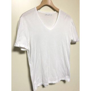 サンスペル(SUNSPEL)のSUNSPEL★サンスペル★半袖Tシャツ★白★Vネック(Tシャツ/カットソー(半袖/袖なし))