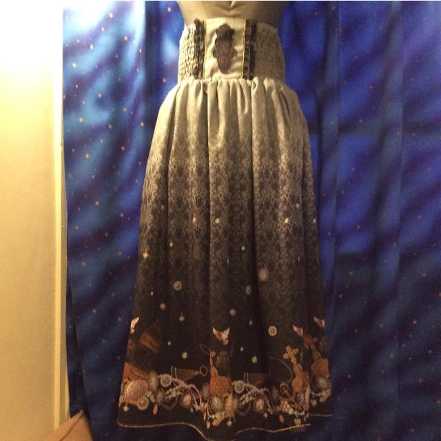 axes femme(アクシーズファム)の新品タグ付 アンティーク柄2wayスカート レディースのスカート(ロングスカート)の商品写真