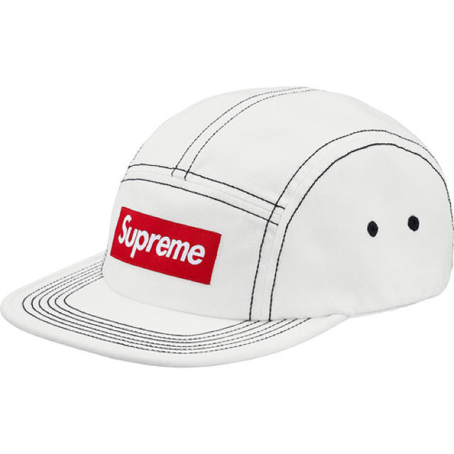 Supreme Contrast Stitch Camp Cap