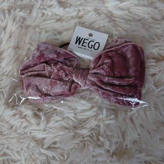 ウィゴー(WEGO)のwego ヘアゴム ベロア 新品(ヘアゴム/シュシュ)