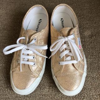 スペルガ(SUPERGA)のコタママ様専用‼️スペルガ ゴールド‼️(スニーカー)