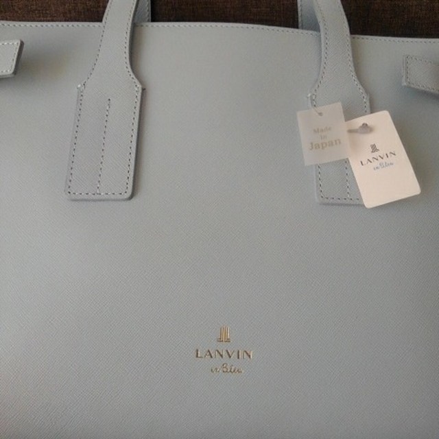 LANVIN en Bleu(ランバンオンブルー)の値下げ☆新品☆ランバンオンブルー ハンドバッグ レディースのバッグ(ハンドバッグ)の商品写真