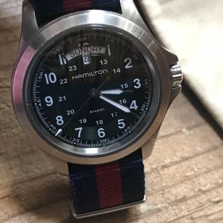 ハミルトン(Hamilton)の［専用］値下げ HAMILTON KHAKI ウォッチ(腕時計(アナログ))