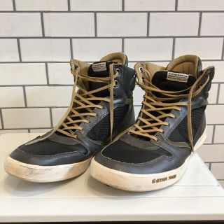 ジースター(G-STAR RAW)のｸﾚｲｼﾞｰｽﾛｯﾄ様専用GｰSTAR ROW DNM ハイカットスニーカー(スニーカー)