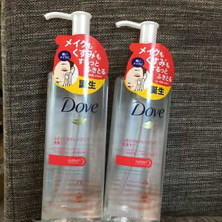 Dove ダヴ ふきとり水クレンジング 角質ケア 3本セット(クレンジング/メイク落とし)