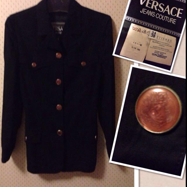 VERSACE(ヴェルサーチ)のヴェルサーチ🎀ヴィンテージジャケット レディースのジャケット/アウター(テーラードジャケット)の商品写真