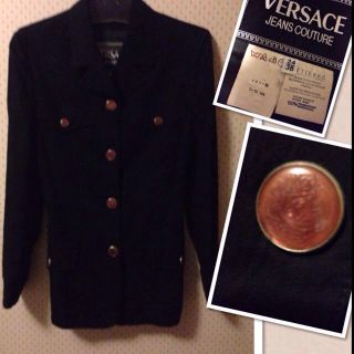 ヴェルサーチ(VERSACE)のヴェルサーチ🎀ヴィンテージジャケット(テーラードジャケット)