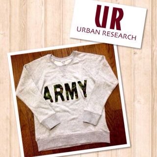 アーバンリサーチ(URBAN RESEARCH)の新品‼︎アーバンリサーチ スウェット(トレーナー/スウェット)