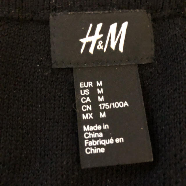 h&m ハーフジップ ニット