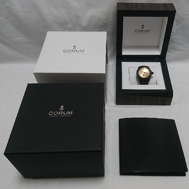 CORUM(コルム)の定価58万円 CORUM コルム バブル PAISTE パイステ 世界限定350 メンズの時計(腕時計(アナログ))の商品写真