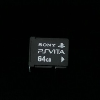 プレイステーションヴィータ(PlayStation Vita)のpsvita 64gbメモリーカード 初期化済み(その他)