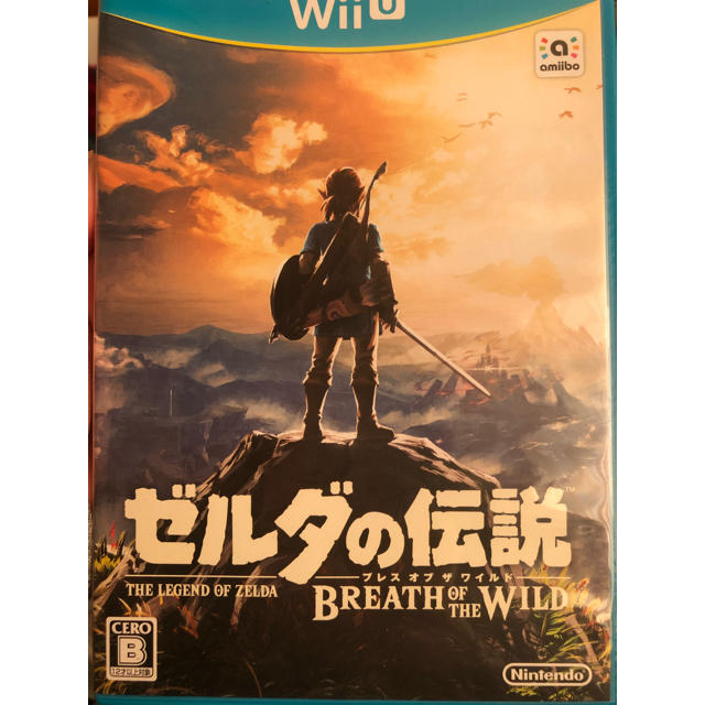 Wii U(ウィーユー)のゼルダの伝説 ブレスオブザワイルド WiiU エンタメ/ホビーのゲームソフト/ゲーム機本体(家庭用ゲームソフト)の商品写真