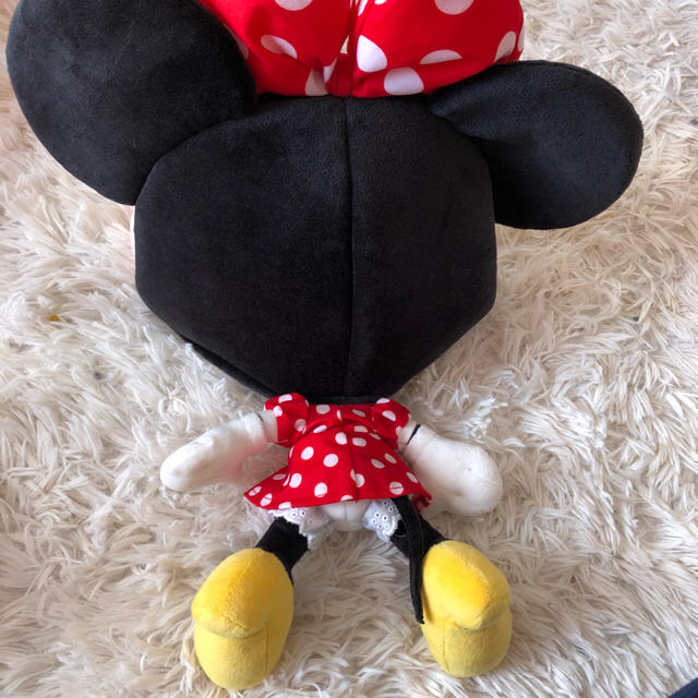Disney(ディズニー)のミニー ファンキャップ エンタメ/ホビーのおもちゃ/ぬいぐるみ(キャラクターグッズ)の商品写真