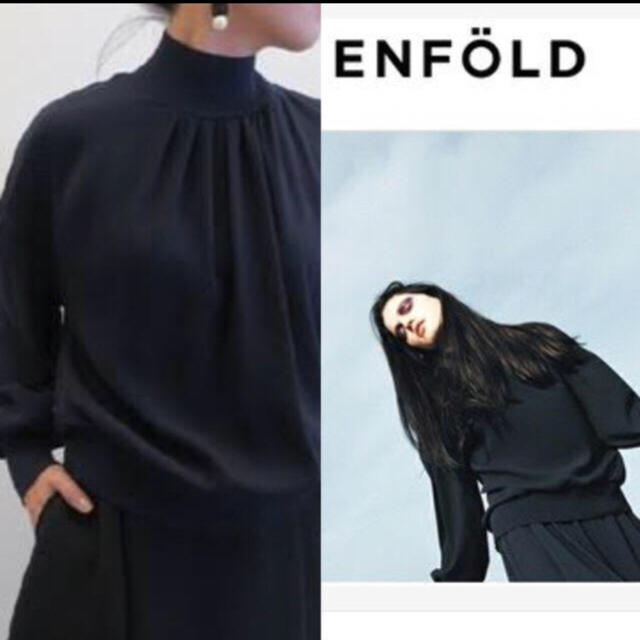 ENFOLD(エンフォルド)のENFOLD  ハイネックプルオーバー レディースのトップス(カットソー(長袖/七分))の商品写真