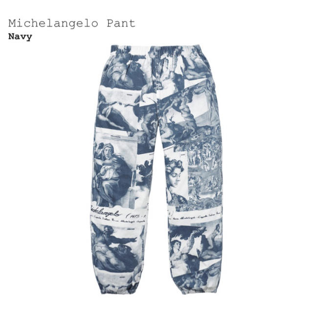 【S】supreme michelangelo north pants box