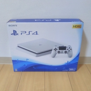 プレイステーション4(PlayStation4)の【はげのひ様専用】PS4 グレイシャー・ホワイト 500GB(家庭用ゲーム機本体)