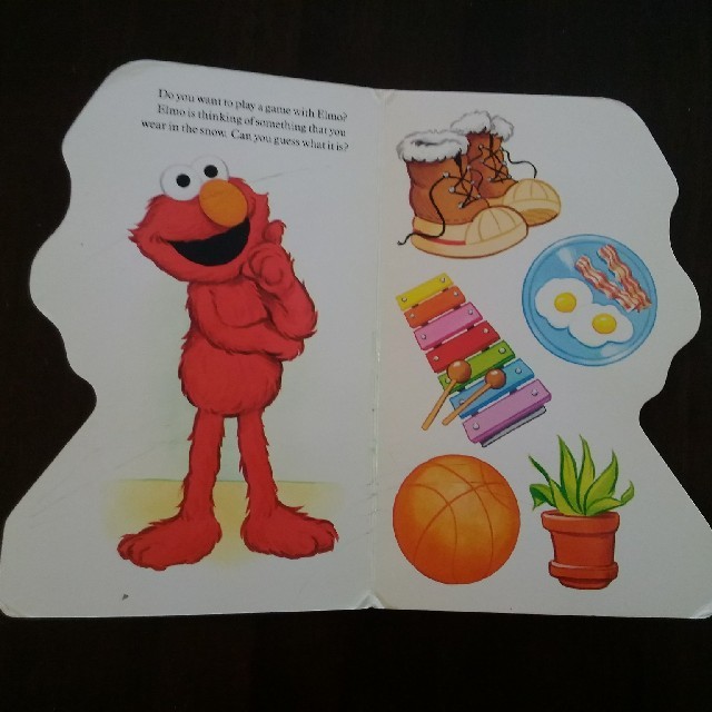 SESAME STREET(セサミストリート)の洋書 絵本 Elmo's Guessing Game エンタメ/ホビーの本(洋書)の商品写真