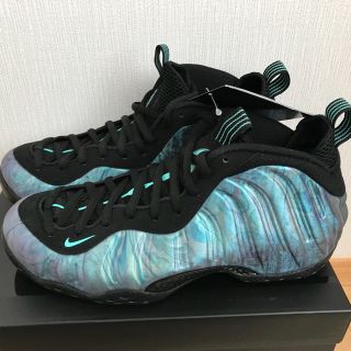 ナイキ(NIKE)のAIR foamposite one premium abalone 28 新品(スニーカー)