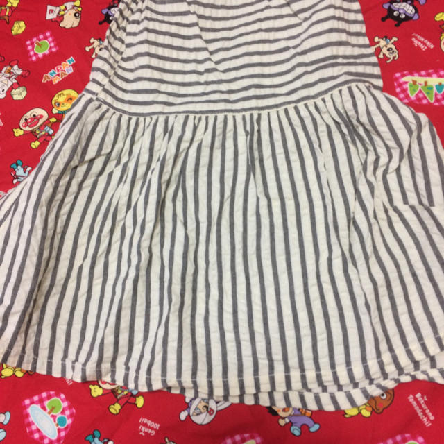 BREEZE(ブリーズ)のBREEZE ボーダーワンピース キッズ/ベビー/マタニティのキッズ服女の子用(90cm~)(ワンピース)の商品写真