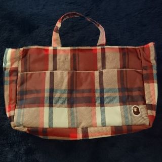 アベイシングエイプ(A BATHING APE)のBAPECHECK MIMI TOTE BAG(トートバッグ)