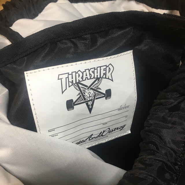 THRASHER(スラッシャー)のTHRASHER ナップサック メンズのバッグ(バッグパック/リュック)の商品写真