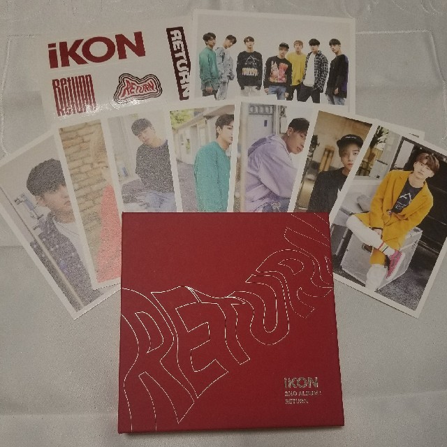 iKON(アイコン)のiKON RETURN CD エンタメ/ホビーのCD(K-POP/アジア)の商品写真