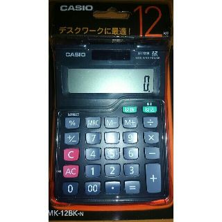 カシオ(CASIO)のお値下げ中☆CASIO計算機　MK -12BK -N (オフィス用品一般)