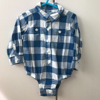 ベビーギャップ(babyGAP)のbabyGAP  シャツロンパース(ロンパース)