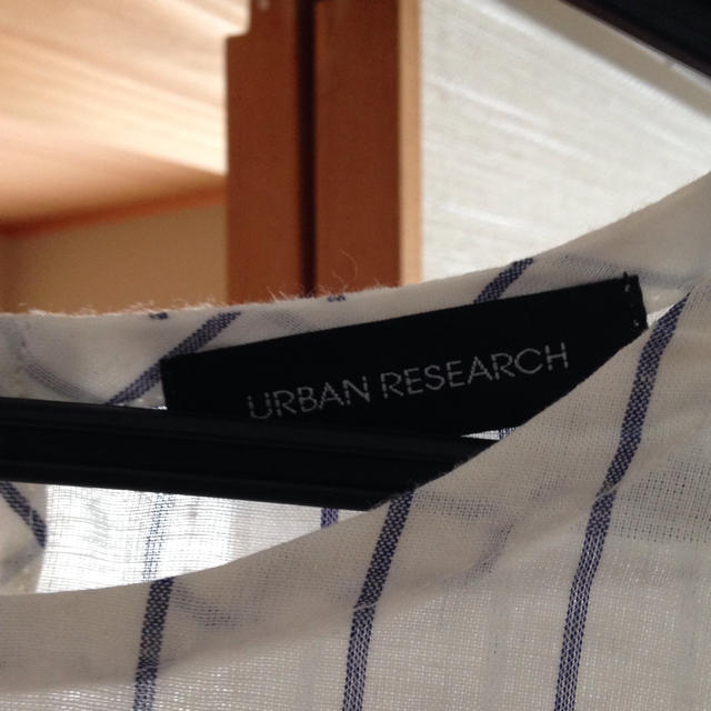 URBAN RESEARCH(アーバンリサーチ)のアーバンリサーチ リボンシャツ レディースのトップス(シャツ/ブラウス(半袖/袖なし))の商品写真