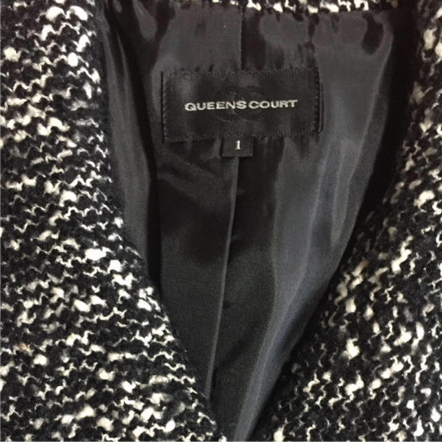 QUEENS COURT(クイーンズコート)のクイーンズコート コート サイズ1 レディースのジャケット/アウター(ロングコート)の商品写真